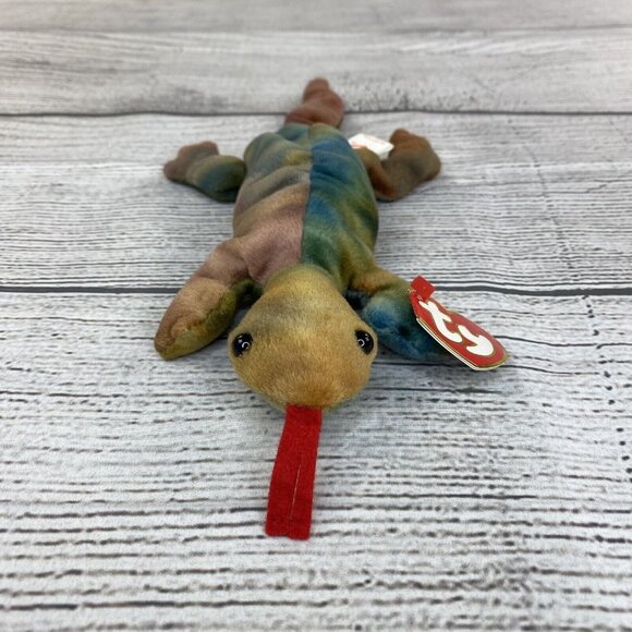 LIZZY Beanie Babies TY 1995 PVC Pellets 2nd Generation Tush Tag 3rd Gen Hang